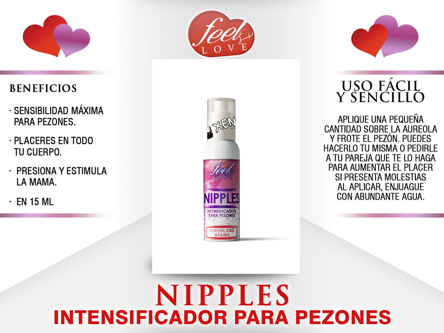 Sensibilizador para Pezones 15ml