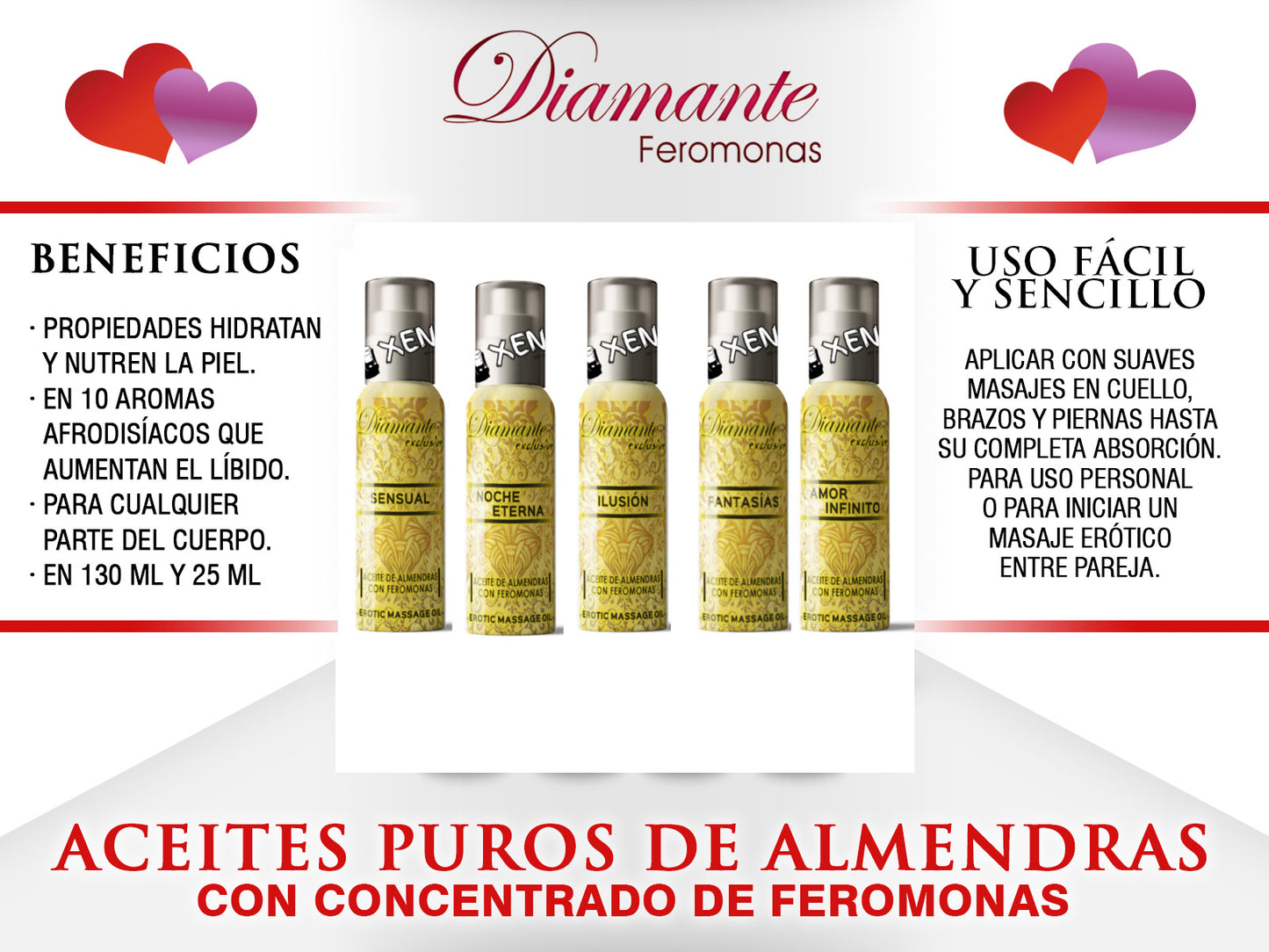 Aceite Amor Infinito con Feromonas 25ml