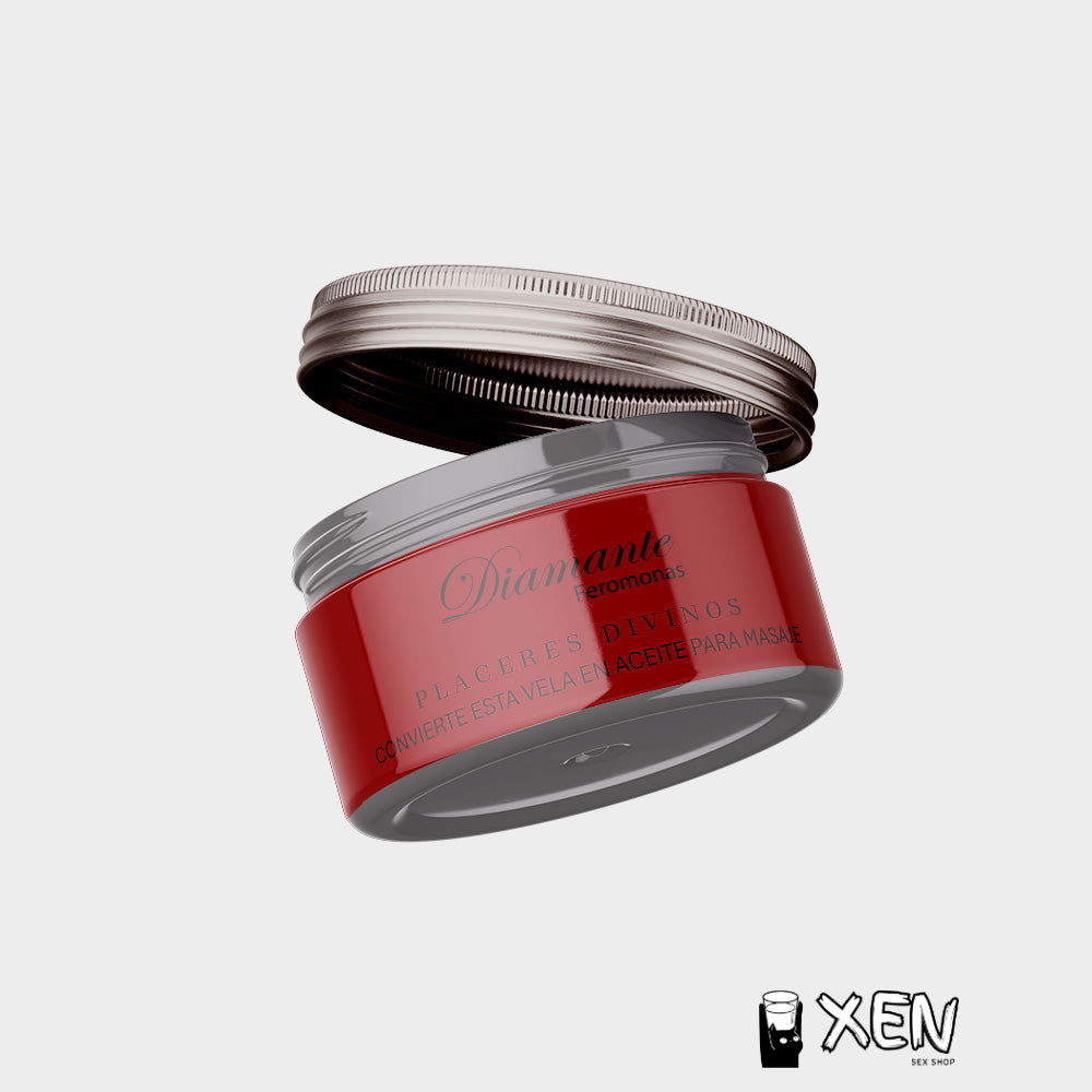 Vela Masaje Placeres Divinos 4oz