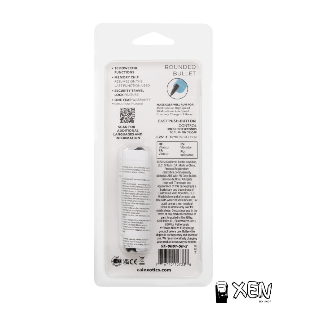 Turbo Buzz™ Rounded Bullet - Blue