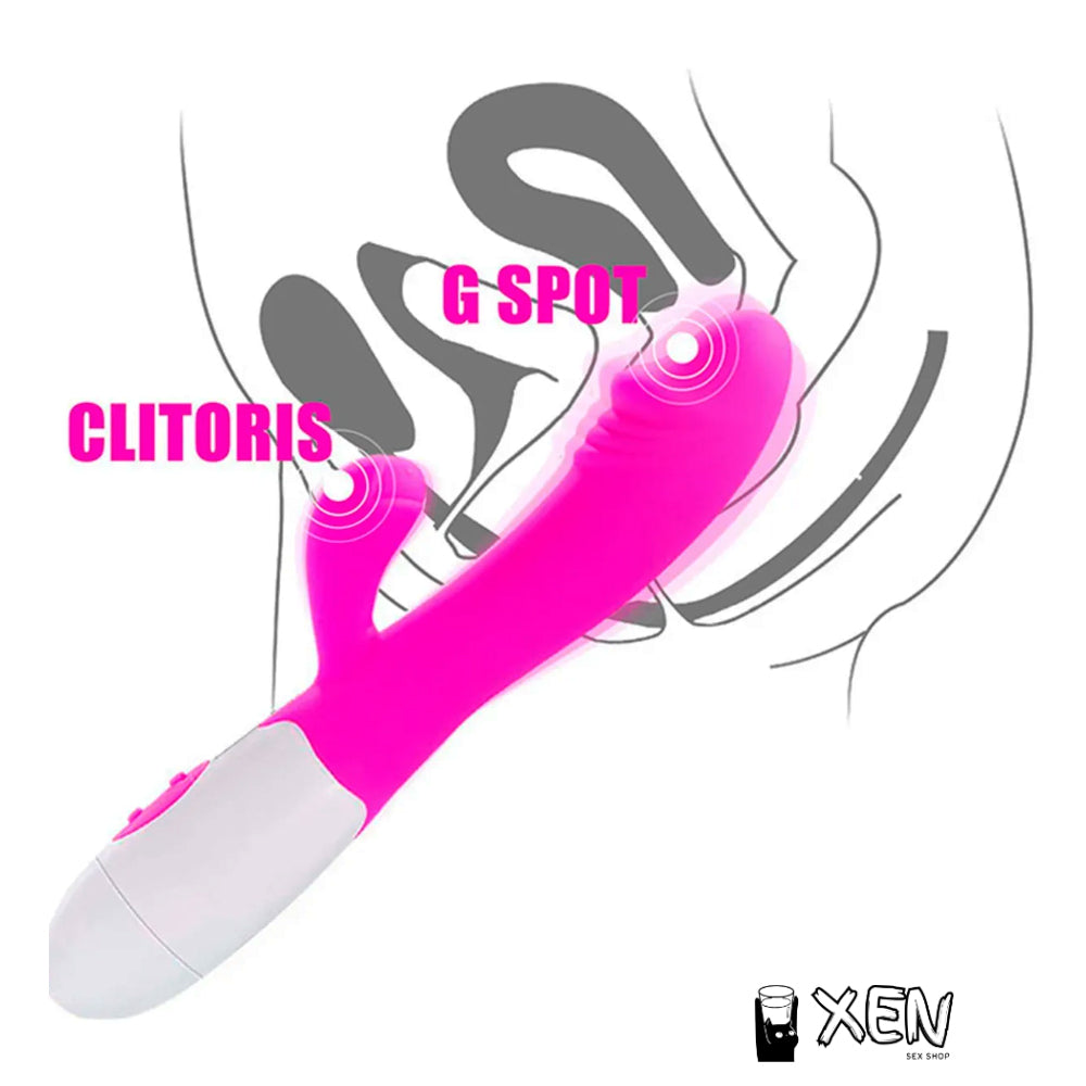 Vibrador Doble con Punto G