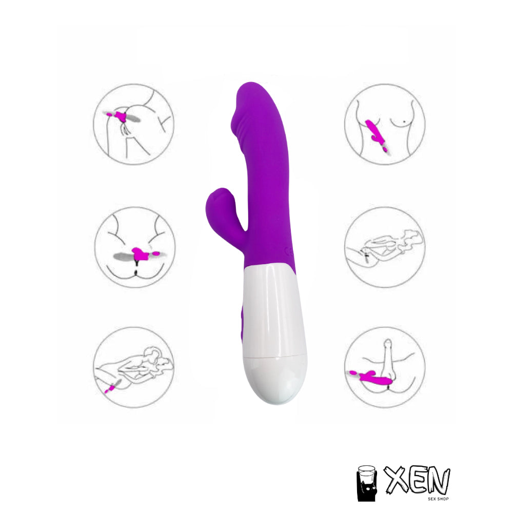 Vibrador Doble con Punto G